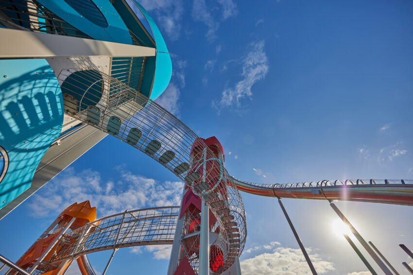 Huge Towers and Slide