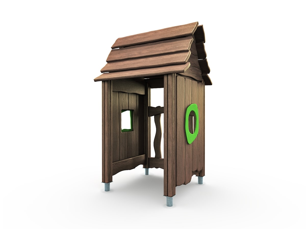 Lappset, Little Hut Troll Village, JP175581, 3D